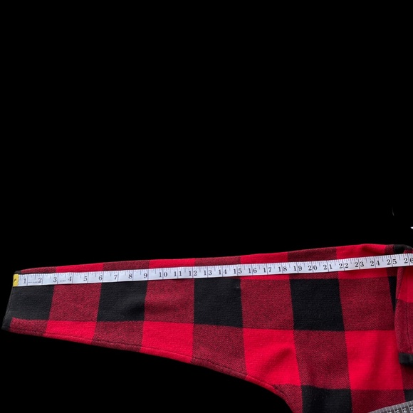 Cowl neck Plaid Sweater Size L - Picture 6 of 7